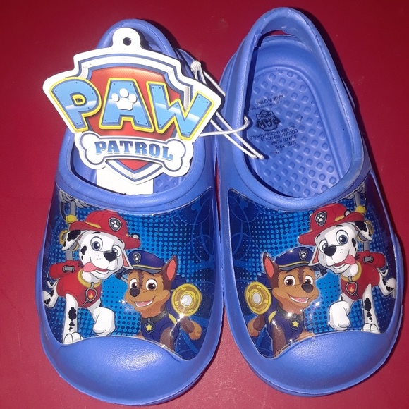 Other - Paw Patrol Blue Baby Foam Clogs
